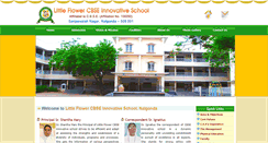 Desktop Screenshot of littleflowercbseinnovativeschool.com